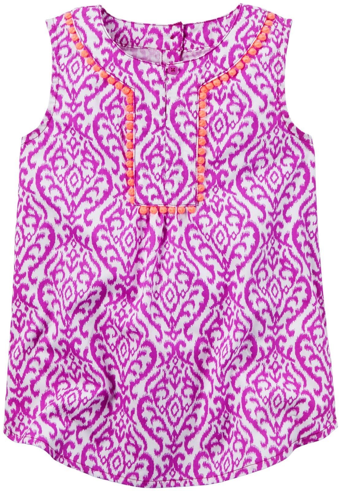 Carter'S Baby Girls' Woven Tunic 235G258, Print, 3 Months –