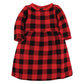 Hudson Baby Girls' Cotton Dresses, Buffalo Plaid Leopard, 6-9 Months