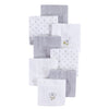 Hudson Baby Unisex Baby Super Soft Cotton Washcloths, Stars, One Size