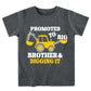 Funnycokid Big Brother Shirt 3T 2T Backhoe Loader Construction Digging It Big Bro Short Sleeve Blue Big Brother Toddler T Shirt
