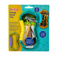 Nuby Stroller Hooks: 3Pk, Green/Multi Color, Includes 1 Large & 2 Small Carabiner Hooks For Organizing Essentials