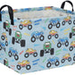 Ddbasket Rectangular Monster Truck Basket Kids Gift Basket Empty Baby Basket For Boys Toy Storage Basket Organizer Bin Box Monst
