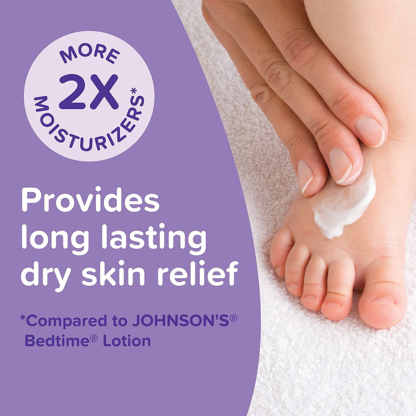 Johnson'S Baby Bedtime Moisturizing Body Cream, Relaxing Aromas, Hypoallergenic Baby Night Cream For Long Lasting Dry Skin Relie