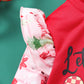 Retsugo Toddler Girls Christmas Outfits 2 Piece Xmas Long Sleeve Snowman Sweatshirt Santa Claus Legging Sets Pant Set Kids Holid