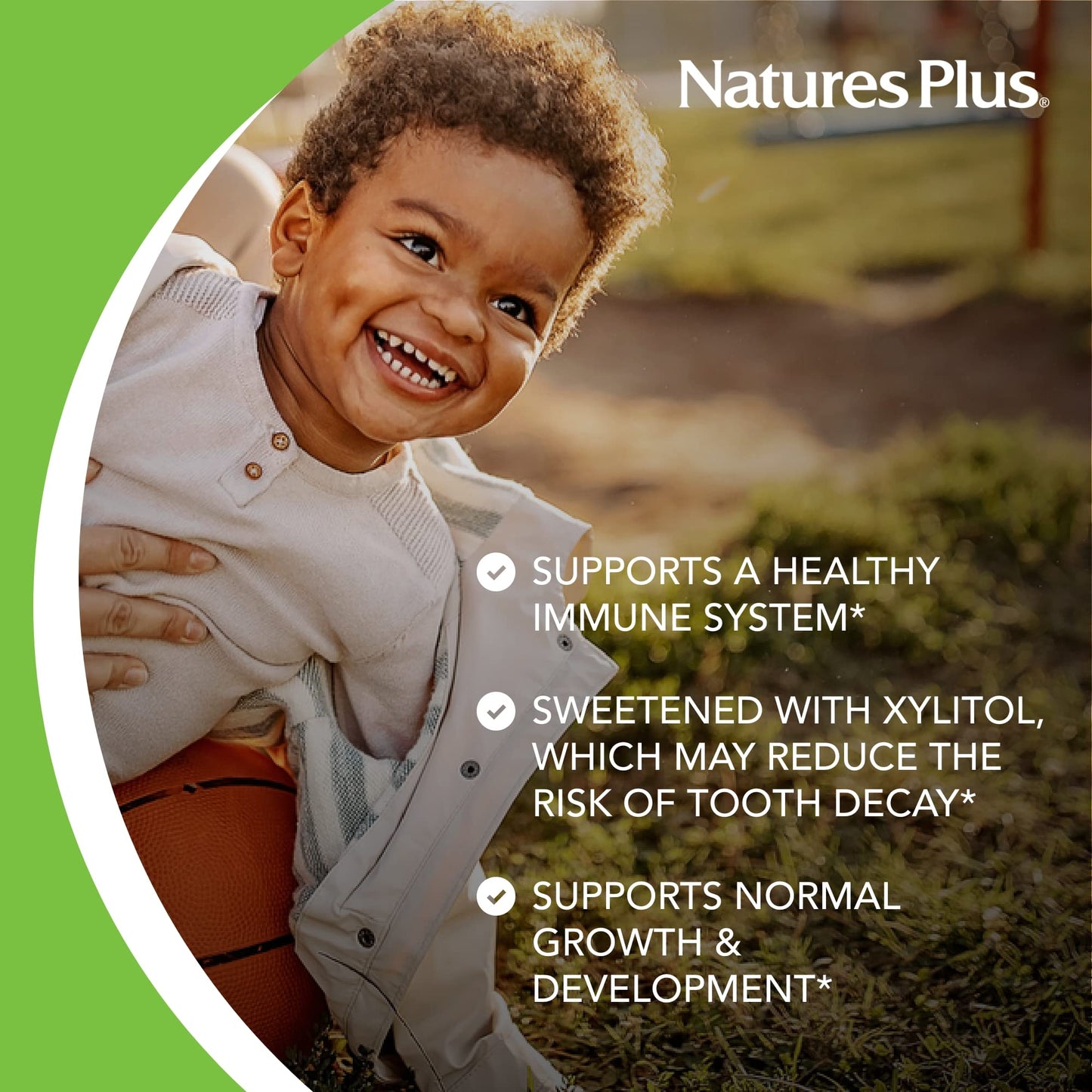 Natures Plus Animal Parade Gold Children'S Multivitamin, Grape Flavor - 120 Chewable Animal Shaped Tablets, Pack Of 2 - Vegan, G