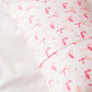 Ella & Max Toddler Pillowcase. Pink Flamingo. Soft & Cuddly. Fits 13X18 & 14X19 Toddler Pillows. Easy To Wash & No Ironing. Hand