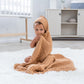 Comfy Cubs Baby Hooded 9 Layer Muslin Cotton Towel For Kids, Large 32    X 32   , Ultra Soft, Warm, And Absorbent. Baby Essentia