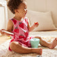 Munchkin Cest Silicone! Snack Catcher Toddler Snack Cup With Lid, Mint