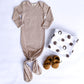 Moya Baby Gift Box - Newborn Keepsake Box For Boy And Girl, Baby Clothes, Knotted Gown And Swaddle Blanket, Baby Shower Gifts Se