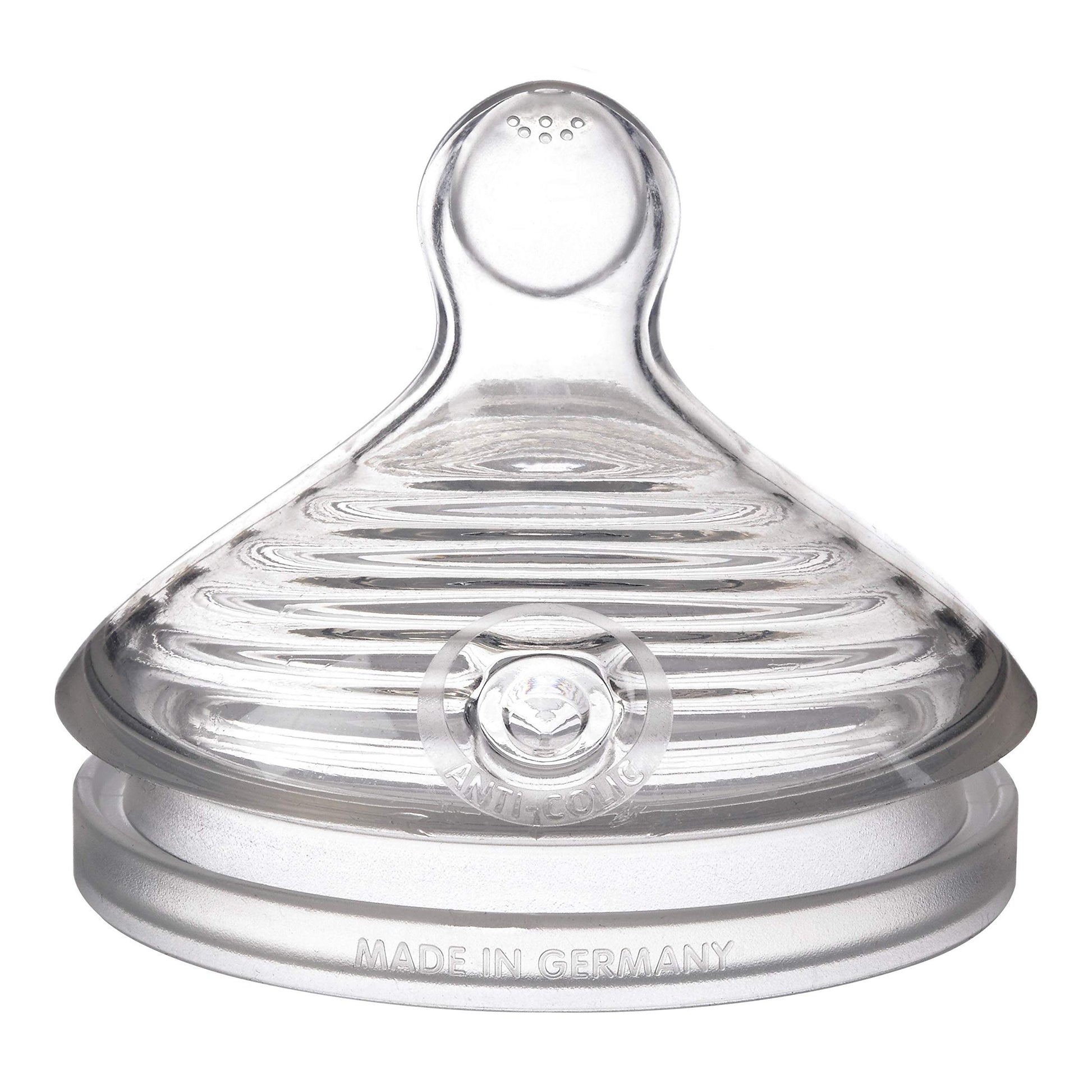 Nuk Simply Natural Medium Flow Baby Bottle Nipples