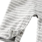 Little Planet By Carter'S Unisex-Baby Terry Jumpsuit Made With Organic Cotton, Grey Stripes, 3 Months