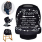 Car Seat Covers For Babies, No Touching Sign Car Seat Canopy, Infant Stroller Covers For Newborn Girl Boy, Multiuse Nursing Cove