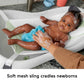 Fisher-Price Baby To Toddler Bath 4-In-1 Sling N Seat Tub With Removable Infant Support And 2 Toys, Puppy Perfection