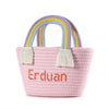 Custom Name Easter Basket - Personalized Bunny Bag For Kids - Easter Baskets For Girls & Boys