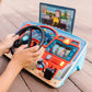 Melissa & Doug PAW Patrol Rescue Mission Wooden Dashboard - Kids Activity Board, Toddler Sensory Toys, Pretend Play Driving Toy,