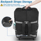 Yorepek Car Seat Travel Bag With Wheels, Padded Car Seat Backpack, Large Carseat Travel Bag For Airplane, Gate Check Bag, Car Se