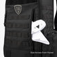 Tbg - Mens Tactical Diaper Bag Backpack W/Built-In Changing Mat, Stroller Strap (Black 4Th Gen)