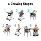Graco Blossom 6 In 1 Convertible High Chair, Redmond, Infant Highchair, Toddlers Booster & Convenient For Travel