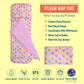 Wildkin Kids Plush Nap Mat - Soft, Cozy, Convenient For Daycare & Preschool - Pink Hearts