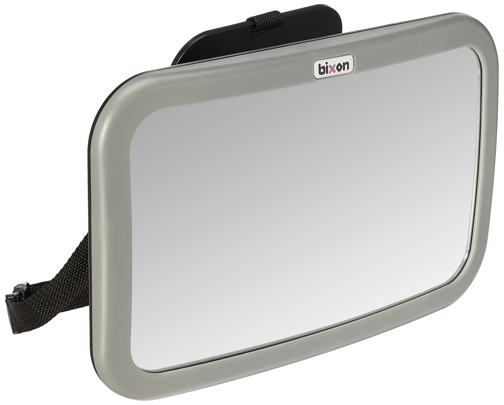 BiXon Safety Shatterproof Back-Seat Wide Convex Mirror for Infants, Easy Fitting to Keep Baby in Sight, Clearer View with Allowe
