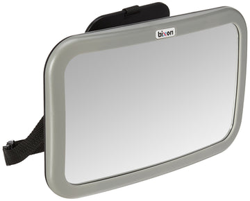 BiXon Safety Shatterproof Back-Seat Wide Convex Mirror for Infants, Easy Fitting to Keep Baby in Sight, Clearer View with Allowe