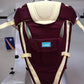UGrow Four Way Baby Carrier Soft & Comfortable with Safety Belt and Wide Cushioned Straps (Red)