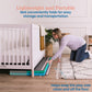 Ecr4Kids Softzone 4-Section Rainbow Runway Activity Mat, Folding Playmat, Contemporary