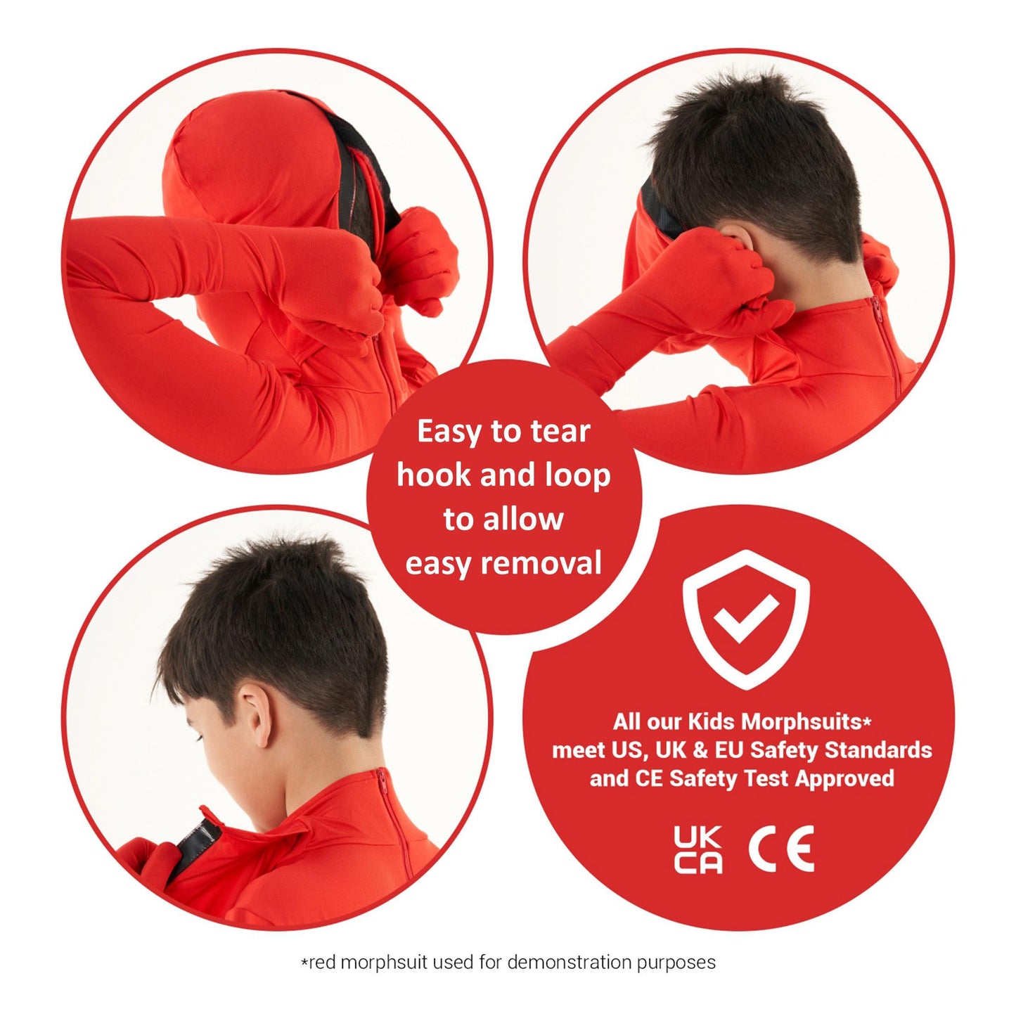 Morphsuits Full Black Bodysuit Kids Costume, Black Morph Suit For Kids, Black Skinsuit Costume, Kids Black Skin Suit, Black Skin