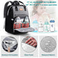 Lexiroman Diaper Bag Backpack, Large Capacity Multifunction Diaper Backpack With Changing Pad For Boy Girl, Travel Baby Bag For