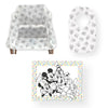 J.L. Childress Disney Baby Dining-Out Bundles - 3 Restaurant Bundles For Toddlers - Each Bundle Includes 1 Disposable Bib, 1 Dis