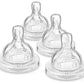 Philips Avent Anti-Colic Baby Bottle Flow 3 Nipple, Scy763/04, 4 Count (Pack Of 1)