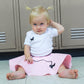 Hip Hop 50'S Shop Baby And Toddler Poodle Skirt (Light Pink, Baby)
