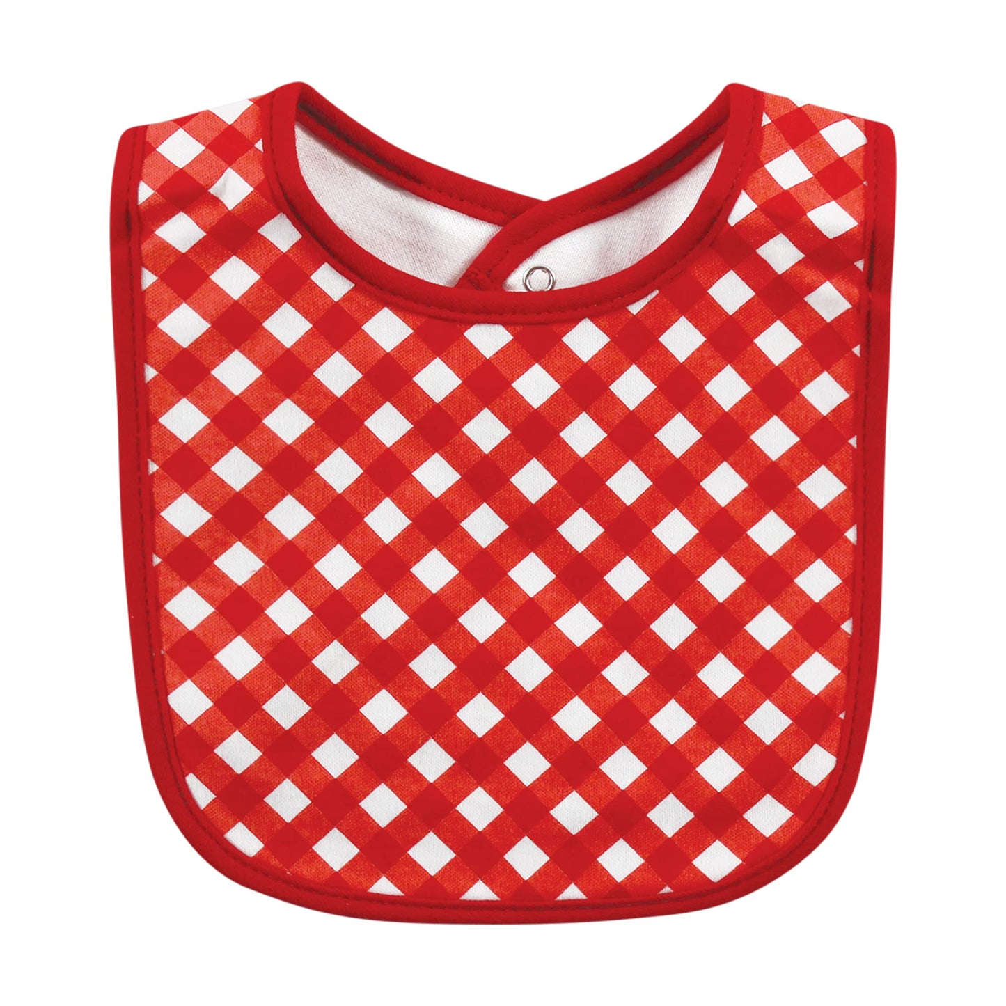 Hudson Baby Unisex Baby Cotton Bibs, Girl Farm, One Size