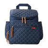 Skip Hop Diaper Bag Backpack: Forma, Multi-Function Baby Travel Bag With Changing Pad & Stroller Attachment, Navy