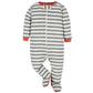 Onesies Brand Baby Boys' 4-Pack Sleep 'N Play Footies, Bear, 6-9 Months