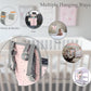 Llama Bella Hanging Diaper Caddy - Baby Diaper Organizer For Changing Table - Diaper Stacker For Crib, Playard Or Wall - Newborn