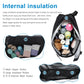 Accmor Insulated Side Sling Stroller Saddle Bag Organizer, Universal Stroller Organizer, Stroller Bag Caddy Organizer