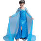 Lito Angels Toddler Girls Princess Dress Up Costumes Halloween Christmas Party Dress Gown Sequined With Accessories Size 4-5 Blu