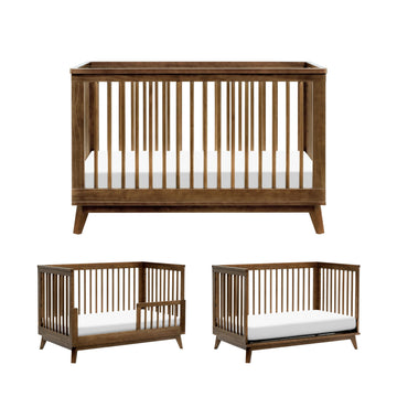 Babyletto Scoot 3-in-1 Convertible Baby Crib - GREENGUARD Gold Certified - Convertible Crib to Toddler Bed and Daybed - Baby Bed
