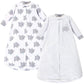 Hudson Baby Unisex Baby Long-Sleeve Fleece Sleeping Bag, Elephants, 0-9 Months