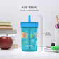 Contigo Kids Leighton Straw Tumbler With Spill-Proof Leak-Proof Lid, 14Oz, Juniper/Blue Forest