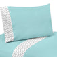 Navy Blue And Green Modern Dinosaur Boys Or Girls 5 Piece Toddler Bedding Comforter Sheet Set
