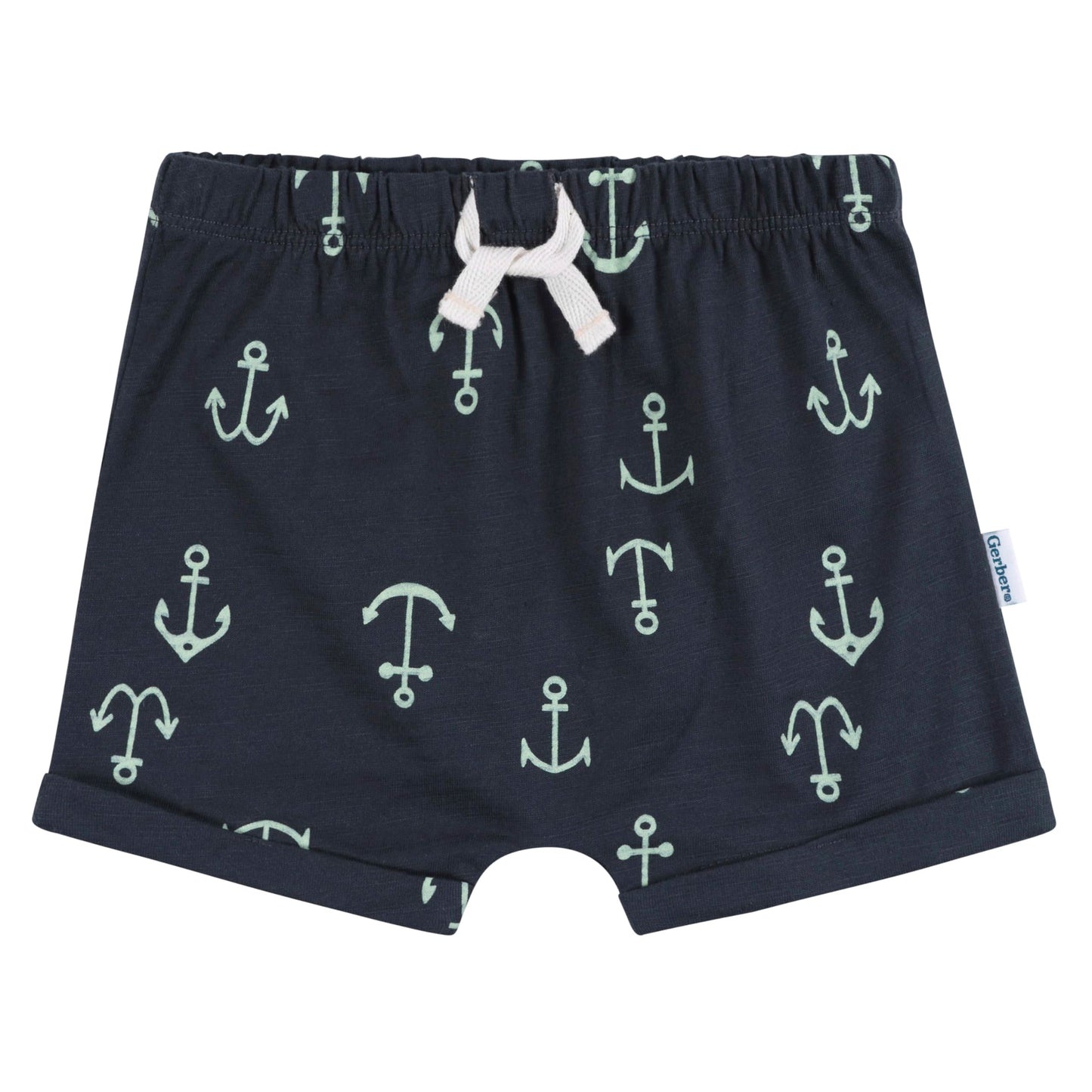 Gerber Baby Boys T-Shirt And Shorts Set, Anchor, 3-6 Months