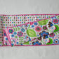 Bacati - 100% Cotton Percale Soft Breathable Fabrics Nap Mat with Pillow for Toddler Girls, Measures 50 x 20 x 1.5 Inches, Ideal