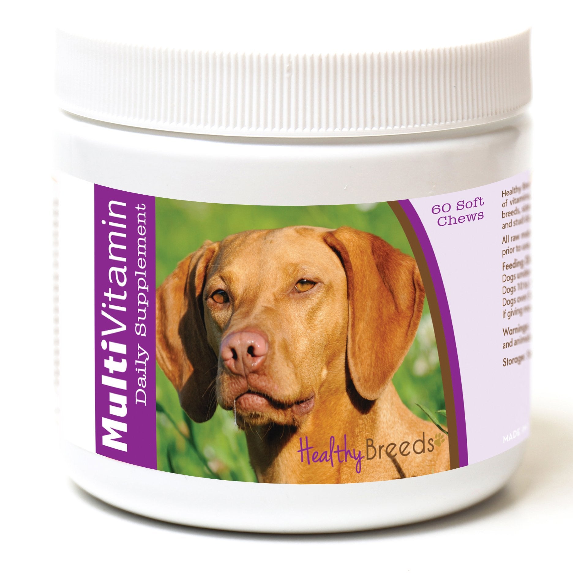 Healthy Breeds Vizsla Multi-Vitamin Soft Chews 60 Count – WBCBBB00OBDQR90