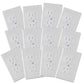 Safety Innovations Self-Closing Babyproof Outlet Covers - (For Center Screw Outlets Only) An Alternative To Wall Socket Plugs Fo