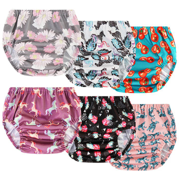 Joyoroy Diaper Covers For Girls Rubber Pants For Toddlers Plastic Diaper Covers 5T Toddler Plastic Training Pants Plastic Underw