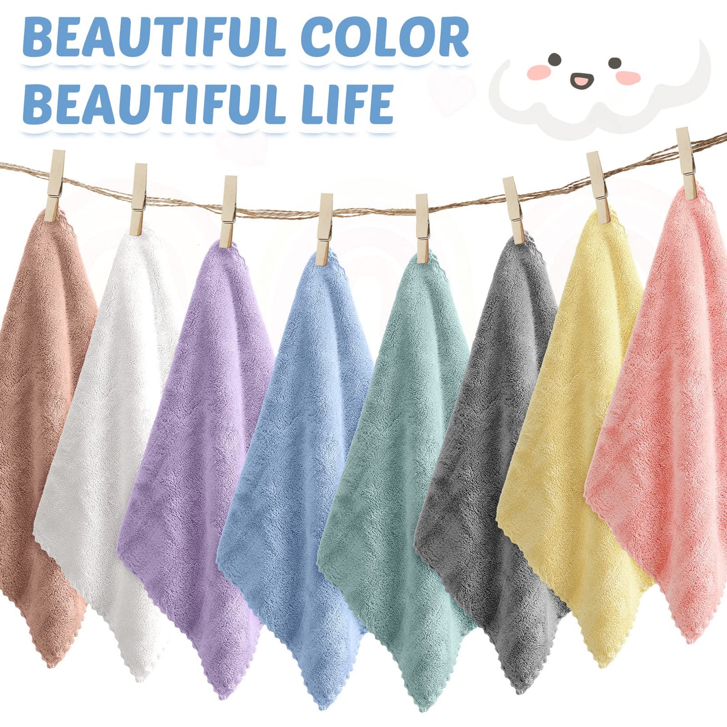 Mixweer 40 Pack Baby Burp Cloths Bulk 20X10 Inch Absorbent Muslin Burp Cloths Microfiber Baby Washcloths For Burp Rags Burping C