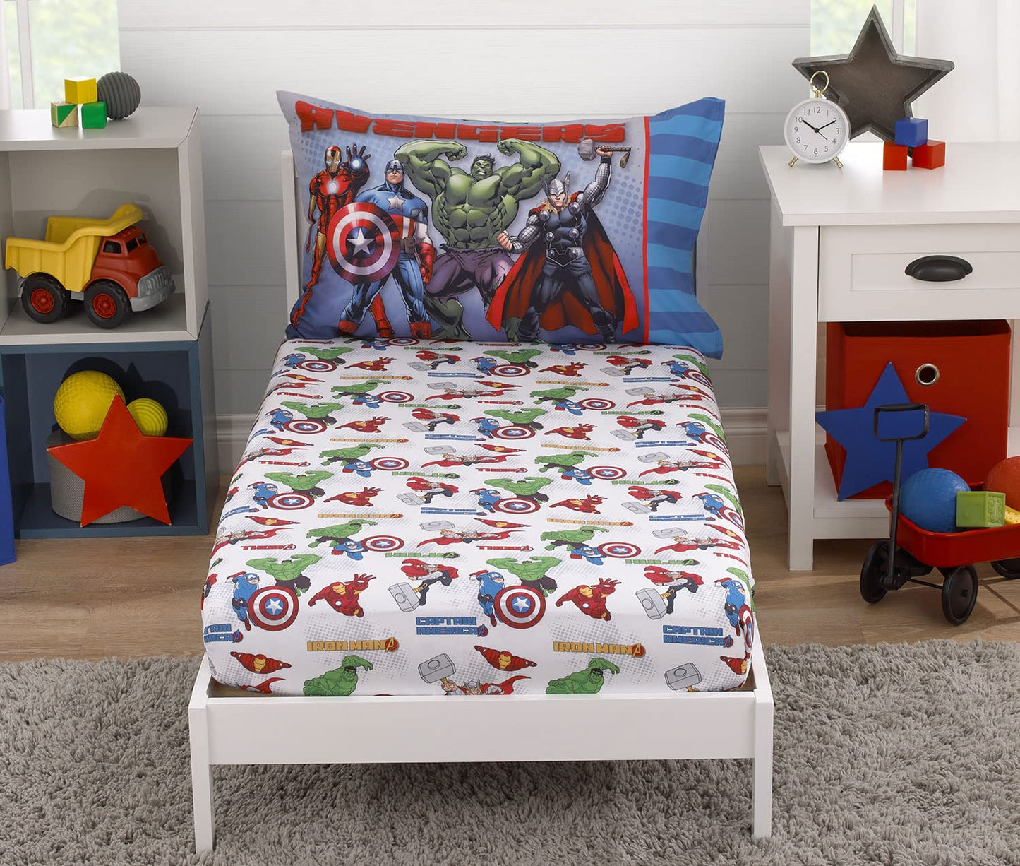 Marvel Avengers 2-Piece Toddler Sheet Set