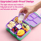 Fimibuke Snack Box For Kids & Toddlers, 6-Compartment Snack Container Bpa-Free Small Bento Box Leak-Proof Lunch Box, 32Oz Luncha